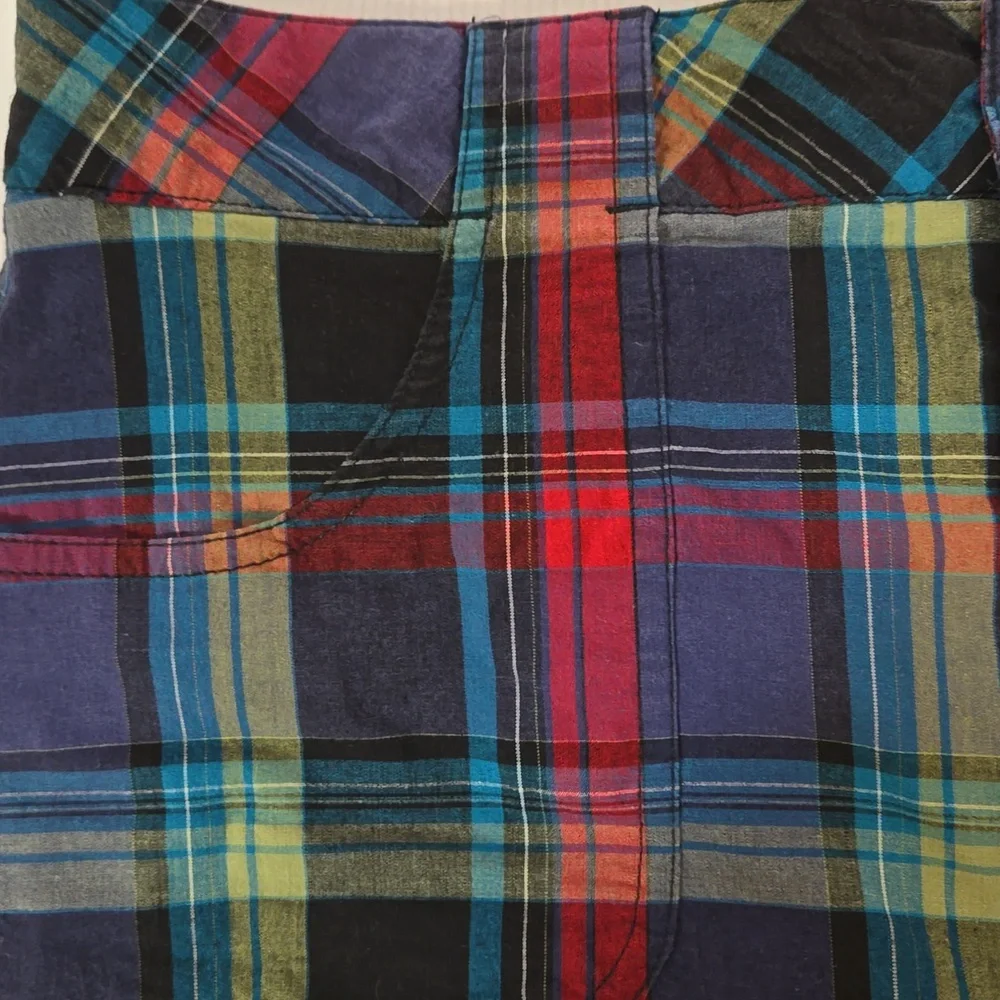 Plaid Skort